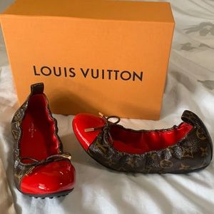 ❤️🤎LOUIS VUITTON FLIRTY BALLERINA FLATS🤎❤️